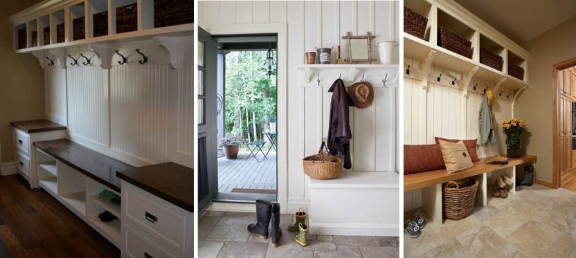 Mudroom Benches & Hooks